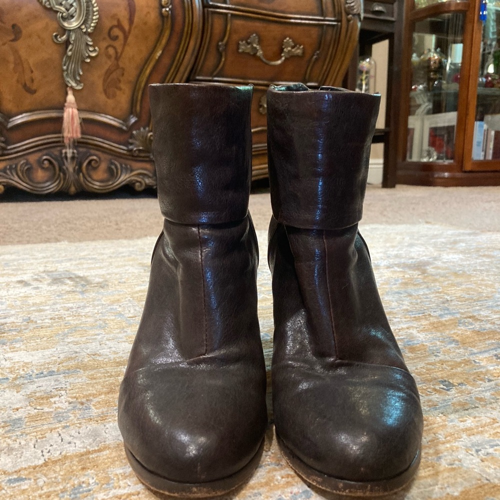 Rag & Bone Newbury Brown Ankle Boots - Picture 2 of 8